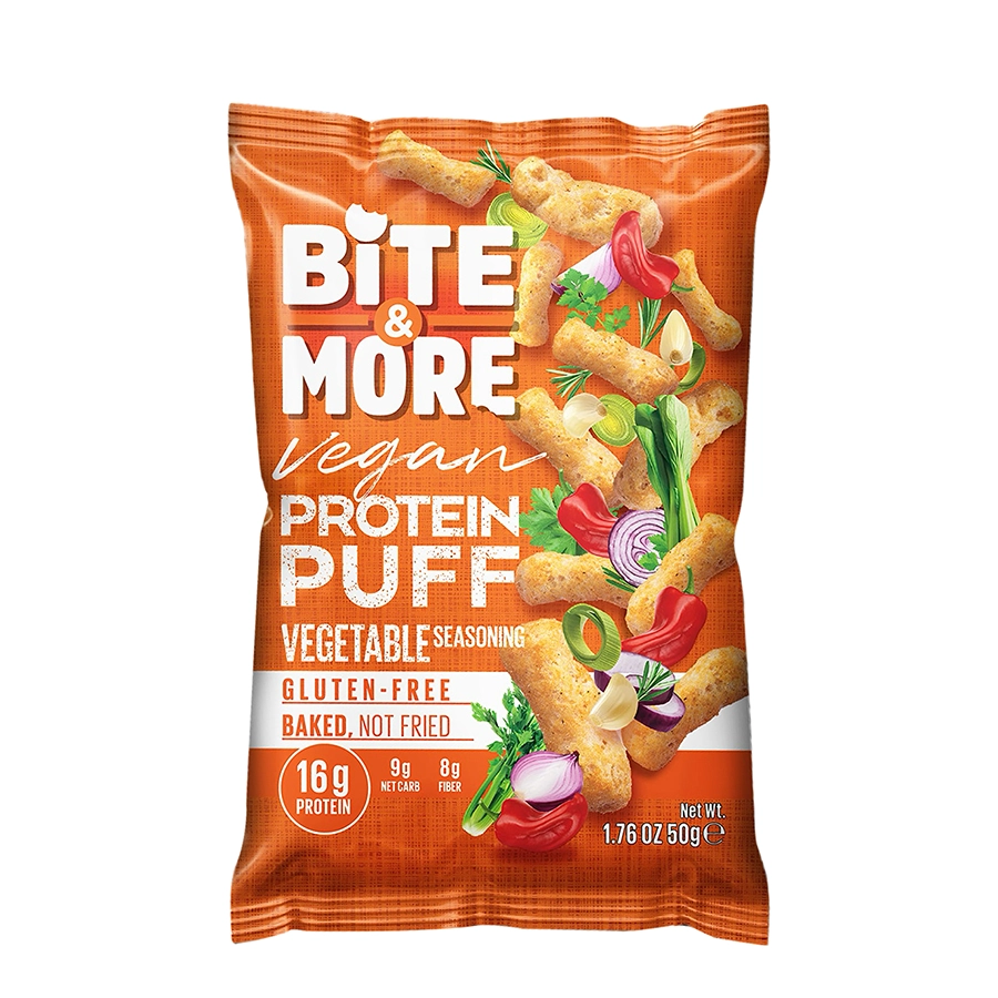 Bite&More Protein Chips 50g Vegetable